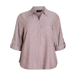 Zizzi Bluza VLina rjava