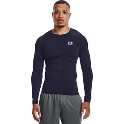 Majice Under Armour Hg Armour Comp LS Midnight Navy/ White XS