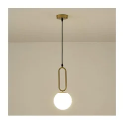 Luster na sajli ORBA 1xE27/40W/230V mesing