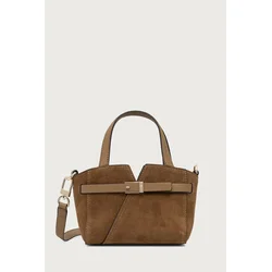 BOSS crossbody torbica ženska semišasta Revers XSToteSU