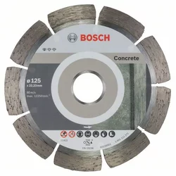 BOSCH dijamantska rezna ploča Standard for Concrete 125 x 22,23 x 1,6 x 10 mm pakovanje od 10 komada - 2608603240