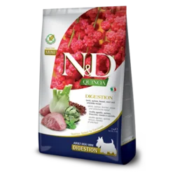 N&D Kinoa Digestion Mini Adult 7kg. - ?agnjetina, kinoa, komorač, menta i artičoka