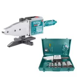 TOTAL Set alata za zavarivanje plastičnih cevi TT328151