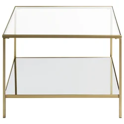 STOČIĆ ZA KAFU 60/60/45 cm zlatna