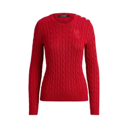Lauren Ralph Lauren Pulover rdeča