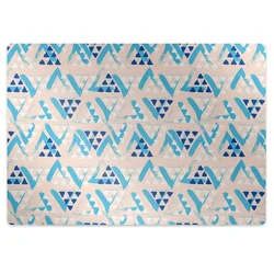 Decormat Podloga za stol Triangle pattern 140x100 cm 2 cm