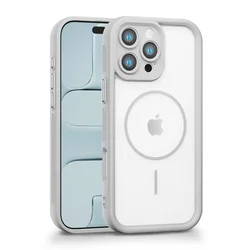 Bumper MagSafe maska za iPhone 16 Pro Max - siva