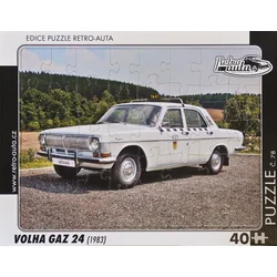 RETRO-AUTA Puzzle št. 78 Volha GAZ 24 (1983) 40 kosov
