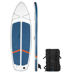 DECATHLON Daska za SUP izuzetno kompaktna i stabilna (najviše 130 kg) - bela i plava