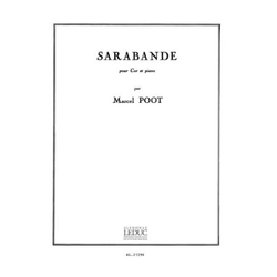 POOT M.:SARABANDE HORN ET PIANO