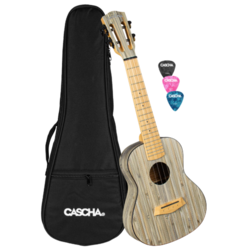 Koncertni ukulele Bamboo Graphite Cascha