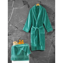 Conceptum Hypnose Set bademantil sa peškirom Exclusive, Zeleni