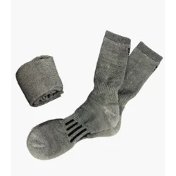 MERINO WOOL Vunene čarape 2/1 sive