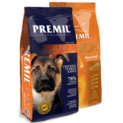 Premil hrana za štence velikih rasa Super Premium Junior 15kg