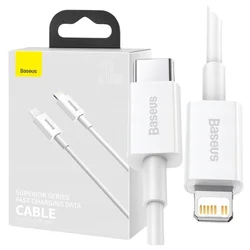Kabl Baseus Type-C to Lightning 1.0m 20W CATLYS-A02 White