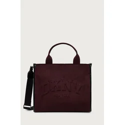 DKNY klasična torbica ženska iz imitacije semiša