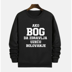 MAFIMI Duks Ako Bog da zdravlja uzeću bolovanje, Crni