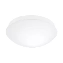 Eglo Bari-m plafonjera/1, e27, sa senzorom, ip44, bela