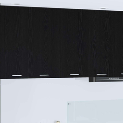 Viseći ormarić Crni hrast 80 x 31 x 80 cm Konstruirano drvo