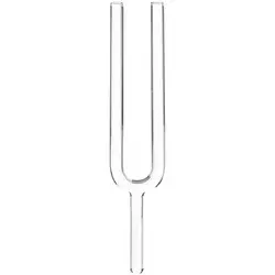Shamann Transparent Crystal Singing Fork 25mm E