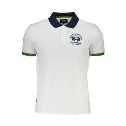 LA MARTINA Muška polo majica XMP310-PK031_BIANCO_00001, Bela