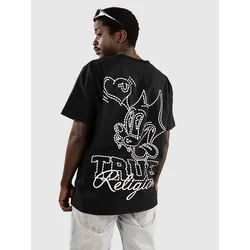 True Religion Puf Cat moška majica jet black
