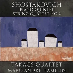 SHOSTAKOVICH:PIANO QUINTET STRING QUARTET NO.2/TAKACS