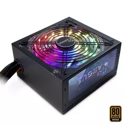 INTER-TECH modularni ATX napajalnik Argus RGB-600W CM II 80 Plus Bronze