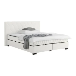 Box Krevet Maya D 180/200 cm , krem