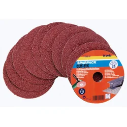 KWB samolepljivi brusni papir 115 mm, GR80 10/1, ?22mm, za ugaonu brusilicu ( KWB 49715880 )