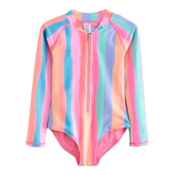 Next Enodelne kopalke azur/marelica/roza/melona