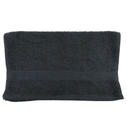 BraveHead Cotton Towel Black 34 x 82 cm 1 ks