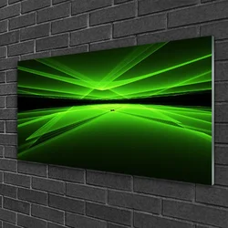 tulup.si Slika na steklu Abstrakcija graphics 100x50 cm 4 obešalnika