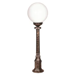 Opviq Spoljna lampa BSU-68160-BKR-M3-BOP, 95 cm, Podna, E27, 60W, IP65, Braon
