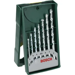 Bosch 7-delni Mini X-Line set burgija za kamen 2607019581