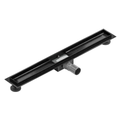 Mexen Flat korpus za linijsko odtočno korito 80 cm, črn - 1715080