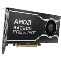 AMD GPU W7500 8GB GDDR6 128bit, 12Tflops, 4x DP 2.1, active fan, RDNA3