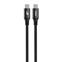 TB USB C - USB C kabel 240W, črn 1m