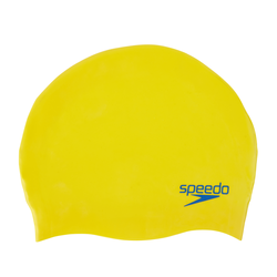 Speedo MOULDED SILC CAP JU, dječja kapa za plivanje, žuta 870990