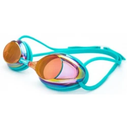 Borntoswim freedom mirror swimming goggles turquoise