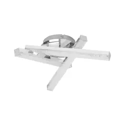 Rabalux Chelsea plafonska lampa, hrom/ kristal LED 12W