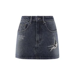Ed Hardy Krilo Swallow temno modra/svetlo siva/bela