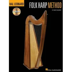 Hal Leonard Folk Harp Method Harp Book/CD