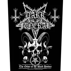 Dark Funeral Order Of The Black Hordes Našitek za šivanje