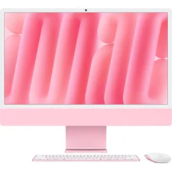 Apple 2024 iMac All-in-One Desktop Computer with M4 chip with 10-core CPU and 10-core GPU: Built for Apple Intelligence, 24-inch Retina Display, 16GB Unified Memory, 512GB SSD Storage; Pink