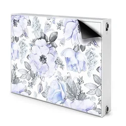 tulup.si radiatorska pokrov Modre vrtnice 100x60 cm