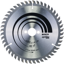 BOSCH List kružne testere Optiline Wood 160 x 20;16 x 1.8 mm. 48