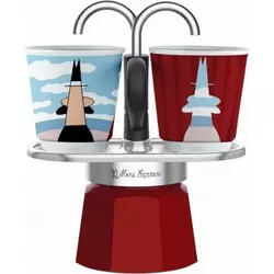 Bialetti Mini Express Magritte kafetijera za 2 šalice