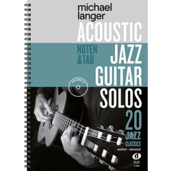 LANGER:ACUSTIC JAZZ GUITAR SOLOS +CD