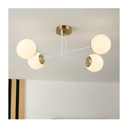 Brilagi - Plafonski luster MALIVA 4xE14/15W/230V zlatna/bela